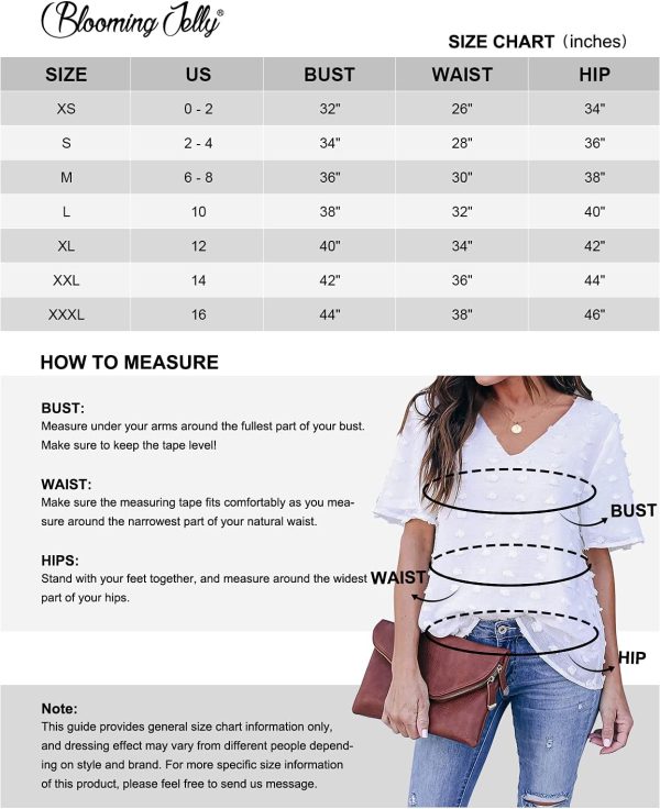 Womens Chiffon Blouse Summer Casual Round Neck Short Sleeve Pom Pom Shirts Top