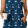 Women's Dressy Chiffon Blouses Crew Neck Sleeveless Tunic Tops Office Cute Work Shirts 2024 Summer Casual Tank Tops