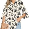 Women's Fall Long Sleeve Chiffon Blouse Winter V-Neck Tunic Tops Business Shirt
